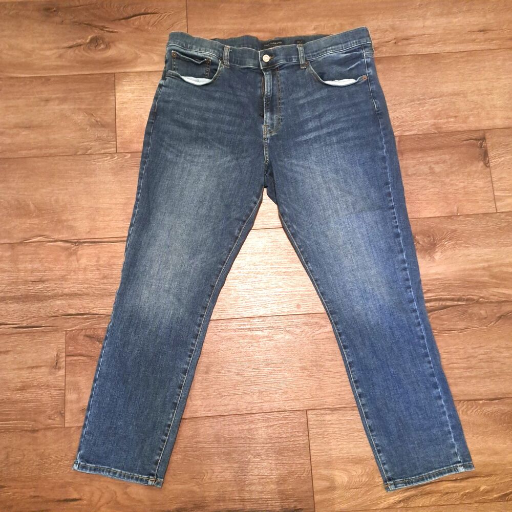 Lucky Brand 412 Athletic Slim Jeans Mens 38x30 (38x28) Blue Denim Jeans - Picture 2 of 11
